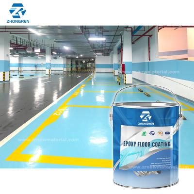 China Transparent Self Leveling Epoxy Floor Coating Chemical Resistance for sale