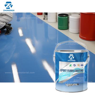 China Smooth Appearance Concrete Epoxy Floor Coating For Garage Workshop 25Kg for sale