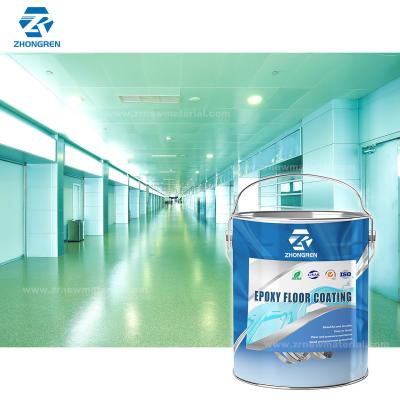 China Customizable Epoxy Based Floor Paint Anti Static Floor Coating Eviromental Friendly for sale