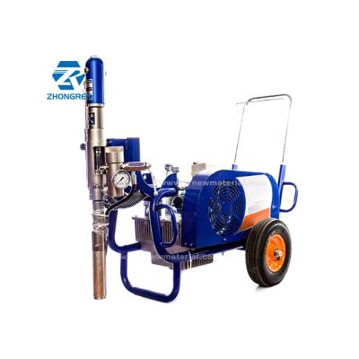 China 7.5HP hoogdruk gas luchtloze verfsproeier Volledig automatische luchtloze putty sproeier Te koop