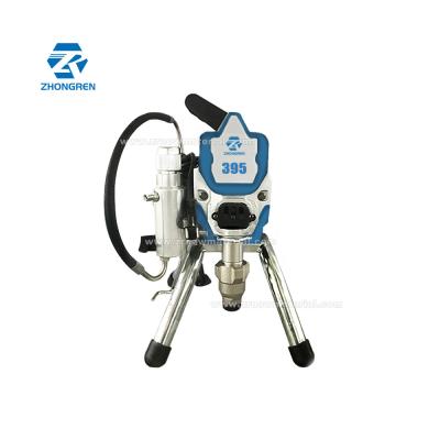 China CE Certification 395 Electric Airless Paint Sprayer Adjustable Pressure 1000 Watt for sale