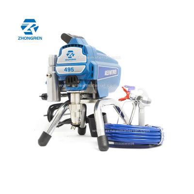 China Pulverizador de pintura industrial sin aire de 1500w 4L/min Máquina de pulverización de pintura de alta presión en venta