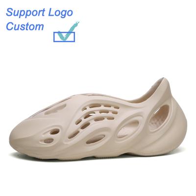 China Fashion Yeezys Recyclable Soft Water Shoes Men Foam Runner Slippers for sale