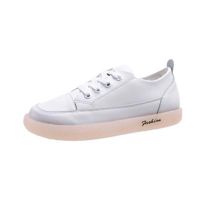 China Lightweight canvas shoes Korean version of the student wild flat white shoes color flat sports shoes for sale