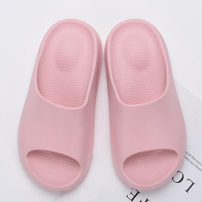 China 2021 New Design Yeezy Anti-Smell Slides Custom Blue Colorful Pink Men Women Massage Yeezy Slide Slippers Soft Foam Runner OEM 1 Pair for sale