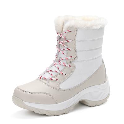 China Winter Breathable Explosions Plus High Cotton Boots Women's Boots for sale