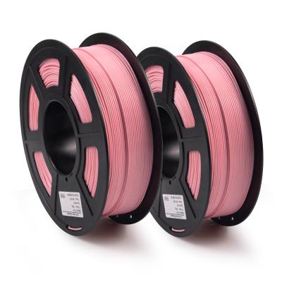 China Hot selling PLA+ pla 3d filament 1.75mm 1kgs pla+ color 3d printer filament pink compatible with 99% 3d pens 3d printers for sale