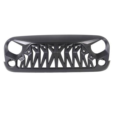 China Protective & Decoraion & Replace Car Front Grille Accessories With Mesh Grille Front Bumper Grill Fit For Jeep Wrangler JK2007-2017 Car Gills Accessories for sale