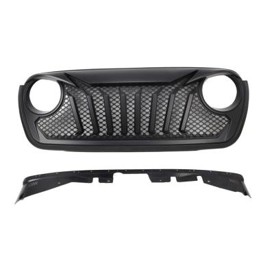 China Protective & Decoraion & Replace Car Accessories ABS Grill Fit For Jeep Wrangler JL 2018 2019 2020 2021 2022 JL Car Grills Accessories for sale