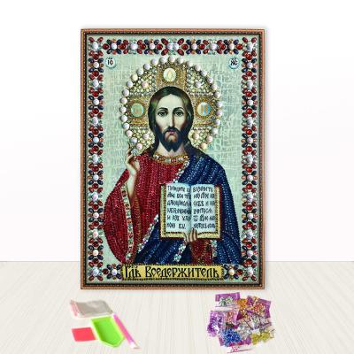 China Jesus Special Shape Crystal Religious Environmental Friendly 5D DIY Diamond Painting for Gift for sale