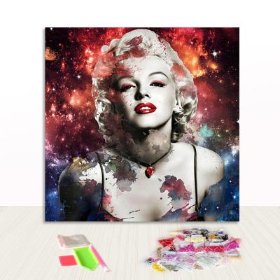 China 26 Faceted DIY Beads Open Classic Pop Art Marilyn Monroe Portrait 5D Diamond Painting For Adult for sale