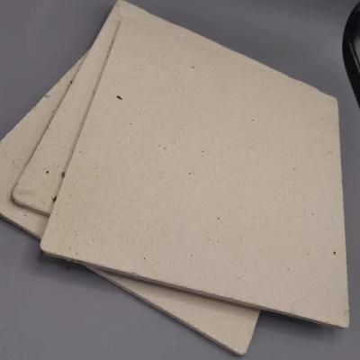 China High Temperature Resistance Talc Ceramics Kiln Furniture Corundum Mullite Board for sale