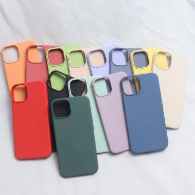 China 2023 New Custom Multi Color Shockproof Soft TPU Silicone Cover Cell Phone Soft Luxury Case For Apple iPhone 14 13 pro 14 Max PlusPopular for sale