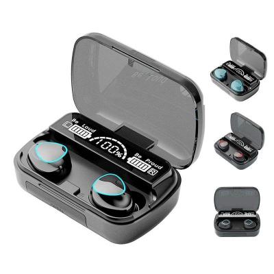 China Sports Music BT 5.1 Earbuds Digital Display Earbuds M10 TWS LED True Waterproof Wireless Headphones In-Ear Headphones for sale