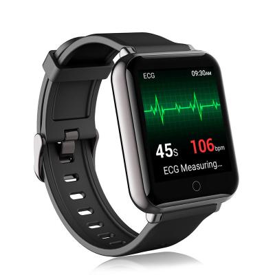 China Touch Screen ECG Smartwatch 3D Accelerometer Bluetooth Low Energy SpO2 Smart WatchPopular Bracelet for sale