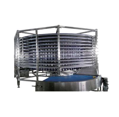 China High Efficiency Easy Operation Factory Low Power Consumption Running Stable Spiral Cooling Tower, Conveyor For Toast, Bread And Cake for sale