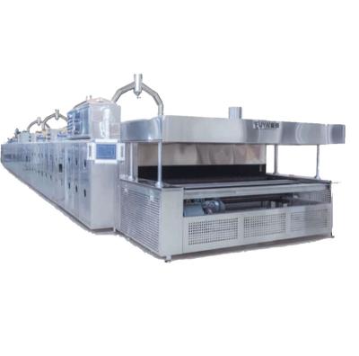 China High Quality Zero Gas Pressure Snack Factory Fuya G Type Proportion No Flame Off Direct Fire Radiation Gas Tunnel Oven For Bakery for sale