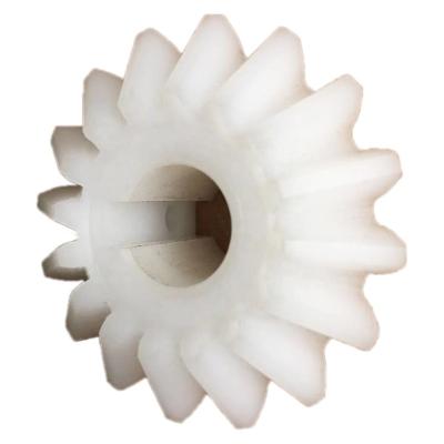 China Building Material Stores Customized Low Friction POM Plastic Bevel Gear Low Speed for sale