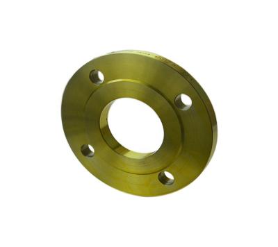 China High Precision Manufacture Brass Blind Flange With IATF Certificate Custom Dimension Acceptable for sale