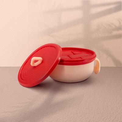 China Cute Custom 2 In 1 Snack Container Baby Cup Soft Silicone Snack And Drink Cup for Baby Suction Bowl Silicone for sale