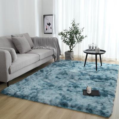 China Quality Bedroom Decor Plush Faux Fur Blanket Home Decor Hot Selling Washable Mat Area Rug For Dyeing Washable Dye Bedroom for sale