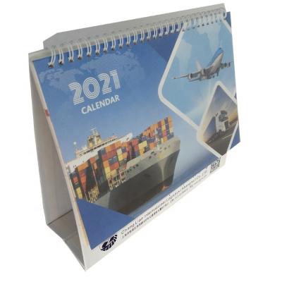 China 2021 Table calendar paper quality best customs paper calendar canlendar printing for sale