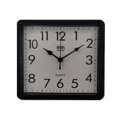 China Modern contracted style square wall clock quartz analog all-season 33*30*4.55 not bear CN; ZHE AAA Batteries Needle 12