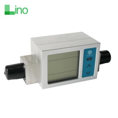 China LINO MF5600 series split display gas mass flowmeter nitrogen air oxygen argon MF5612 MF5919 flow meter 12mm for sale