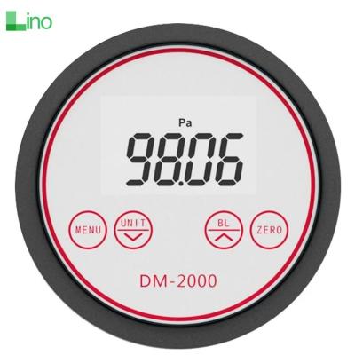 China Micro air differential pressure measure LINO Digital micro pressure differential gauge wind pressure differential pressure gauge for sale