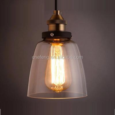 China Modern Design Glass Lighting Vintage Lamp Glass Pendant Light Lighting For Dining Room for sale