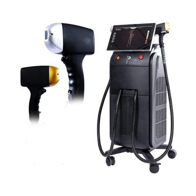 China Portable permanent hair removal factory promotion good quality 808Nm hair removal ice diode laser machine for sale