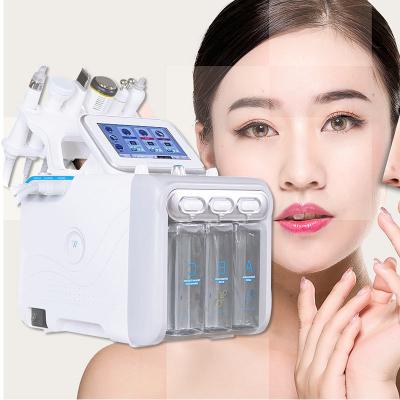 China Professional Multifunctional Hydraulic Facial Exfoliators Machine 6 in 1 Machine Hydraulic Facial Microdermabrasion Wholesale Price for sale