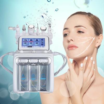 China Hydrogen Small Bubble Diamond Microdermabrasion Water Oxygen Exfoliators H2O2 Jet Skin Care Facial Machine Wholesale Price for sale