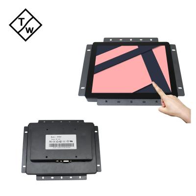 China Metal Case OEM Open Frame 8 Inch Projected Touch Screen Capacitive LCD Monitor for sale