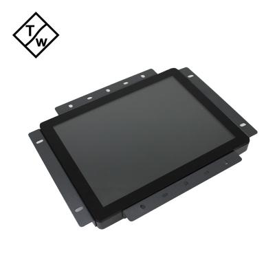 China 2020 New Industrial Metal Case 8 Inch 1024x768 LCD Touch Screen Monitor Open Frame for sale