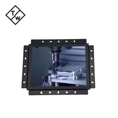 China Enclosed Industrial 8 Inch LCD Monitor 4:3 1024x768 DC 12V Ratio Open Frame for sale