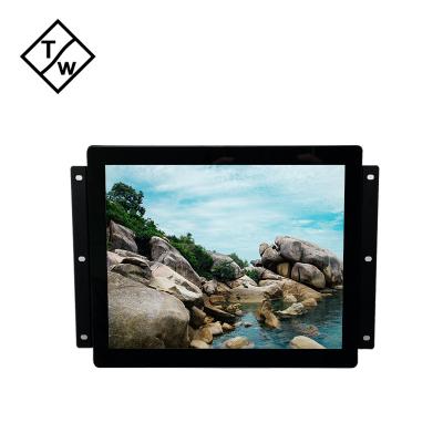 China Touch Screen Metal Case 10.4 Inch LCD Panel 60hz 1024*768 Touch Open Frame Monitor For Kiosk for sale