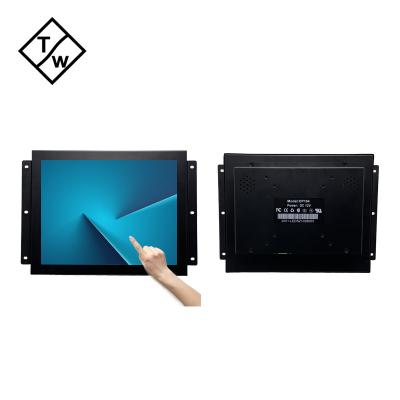 China OP104 Metal Case Model 10.4 Inch LCD Touch Screen Open Frame Industrial Monitor for sale