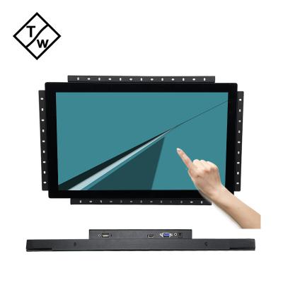 China Metal Frame 18 Inch 18.5 Inch 18.5 Inch Industrial Embedded Capacitive Touch Screen Monitor for sale