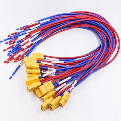 China OEM ODM RC Battery XT30 XT60 XT60H XT90 Deans T Plug Bullet Connector Extension Wire Cable Assembly -25°C- 120°C for sale