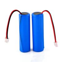 중국 3.7V 1200mAh 4.44wh 18650 Li 이온 건전지 팩 판매용