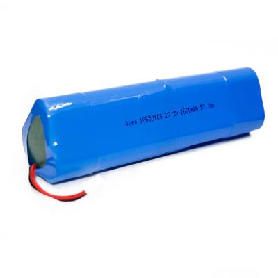 China 62.4Wh 2600mAh 24 voltios 18650 baterías en venta