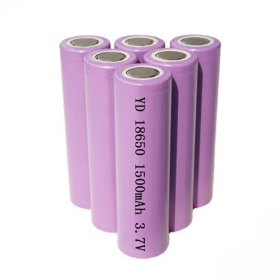 China OEM ODM 5.55Wh 3.7V 1500mAh 18650 Li Ion Battery for sale