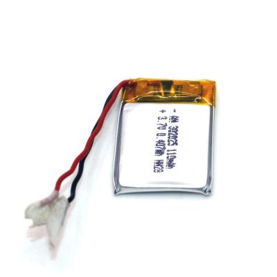 China PL302025 110mAh 0.4Wh het Polymeerbatterij van het 3,7 Voltlithium Te koop