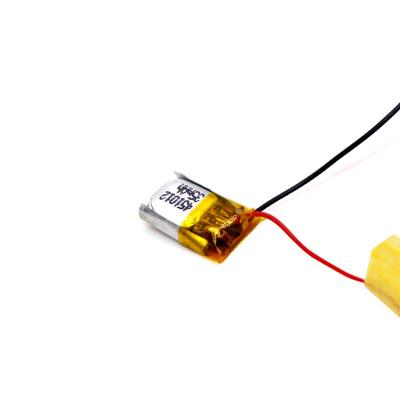 Κίνα Μικρή Lipo μπαταρία PL451012 0.1295Wh 35mAh 3.7V προς πώληση