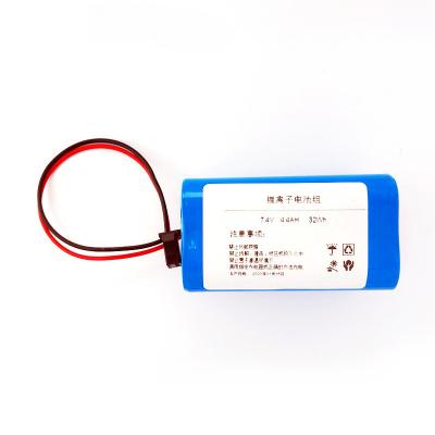 Cina pacchetto della batteria ricaricabile di 7.4V 2200mAh 16.28Wh 18650 in vendita