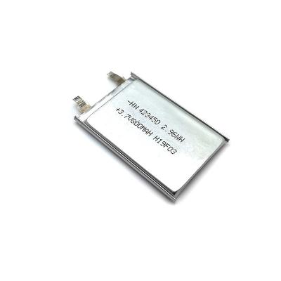 Cina 2.96Wh 800mAh 3.7V Li Ion Polymer Rechargeable Battery in vendita