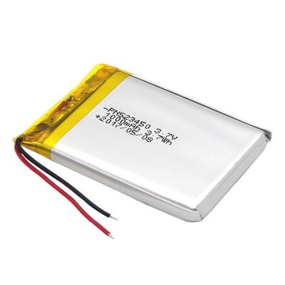 China Polymeerbatterij PL523450 1000mAh 3,7 V-Lithium Ion Polymer Battery Te koop