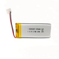 Κίνα PL602663 1000mAh 3,7 μικρή Lipo προστασία υπερτίμησης μπαταριών Β προς πώληση