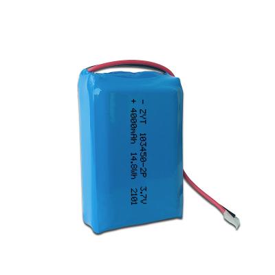 중국 고품질 103450 3.7V 4000mAh 맞춤형 리튬 이온 배터리 디자인 판매용